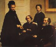 Henri Fantin-Latour The Dubourg Family oil painting picture wholesale